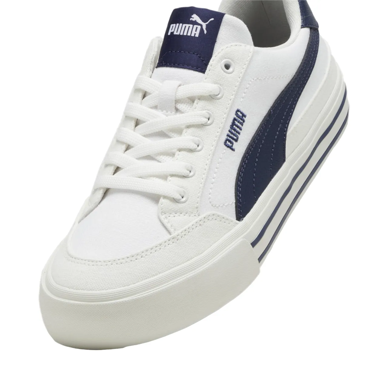 Puma scarpa sneakers da adulto Court Classic Vulc FS 396353-04 bianco-blu