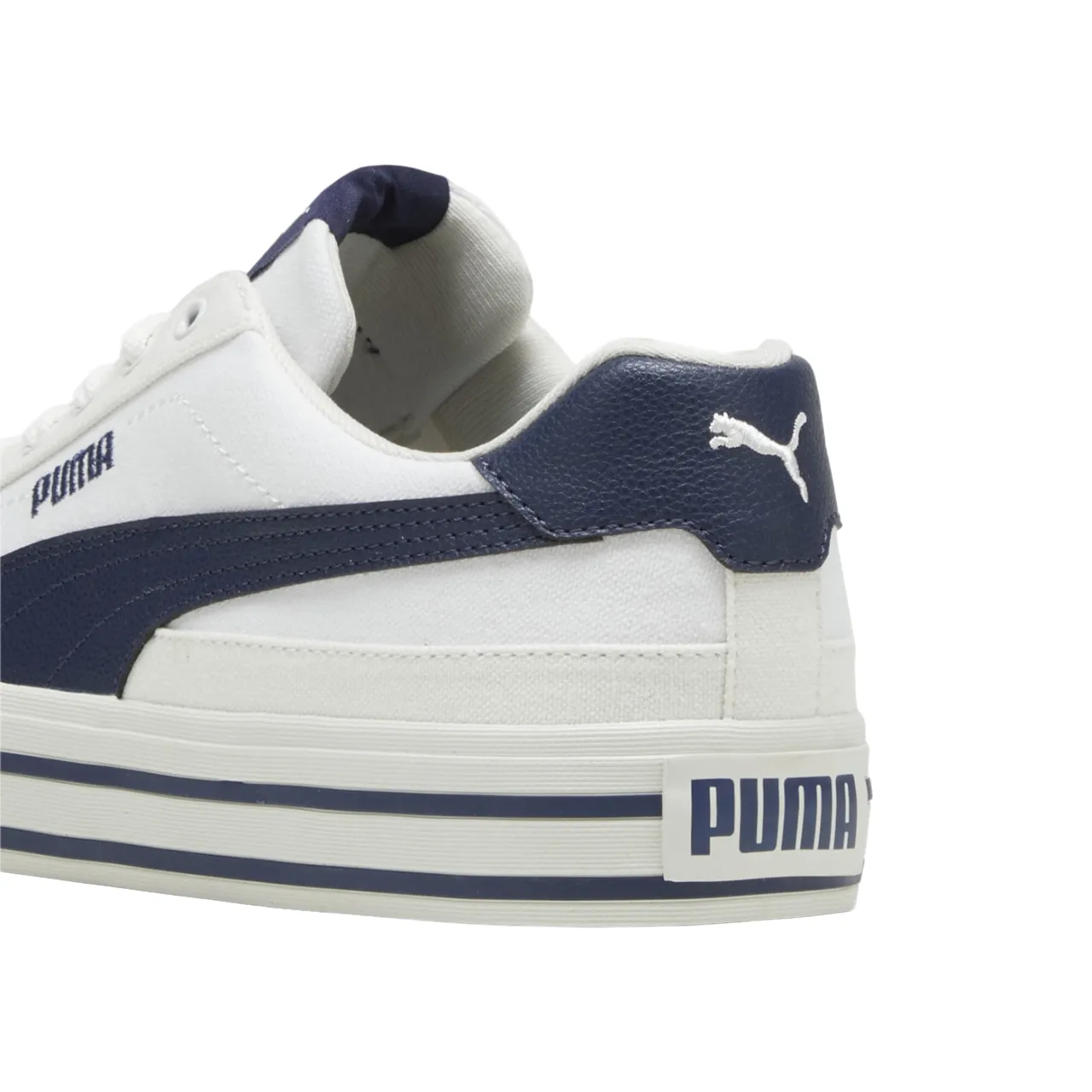 Puma scarpa sneakers da adulto Court Classic Vulc FS 396353-04 bianco-blu