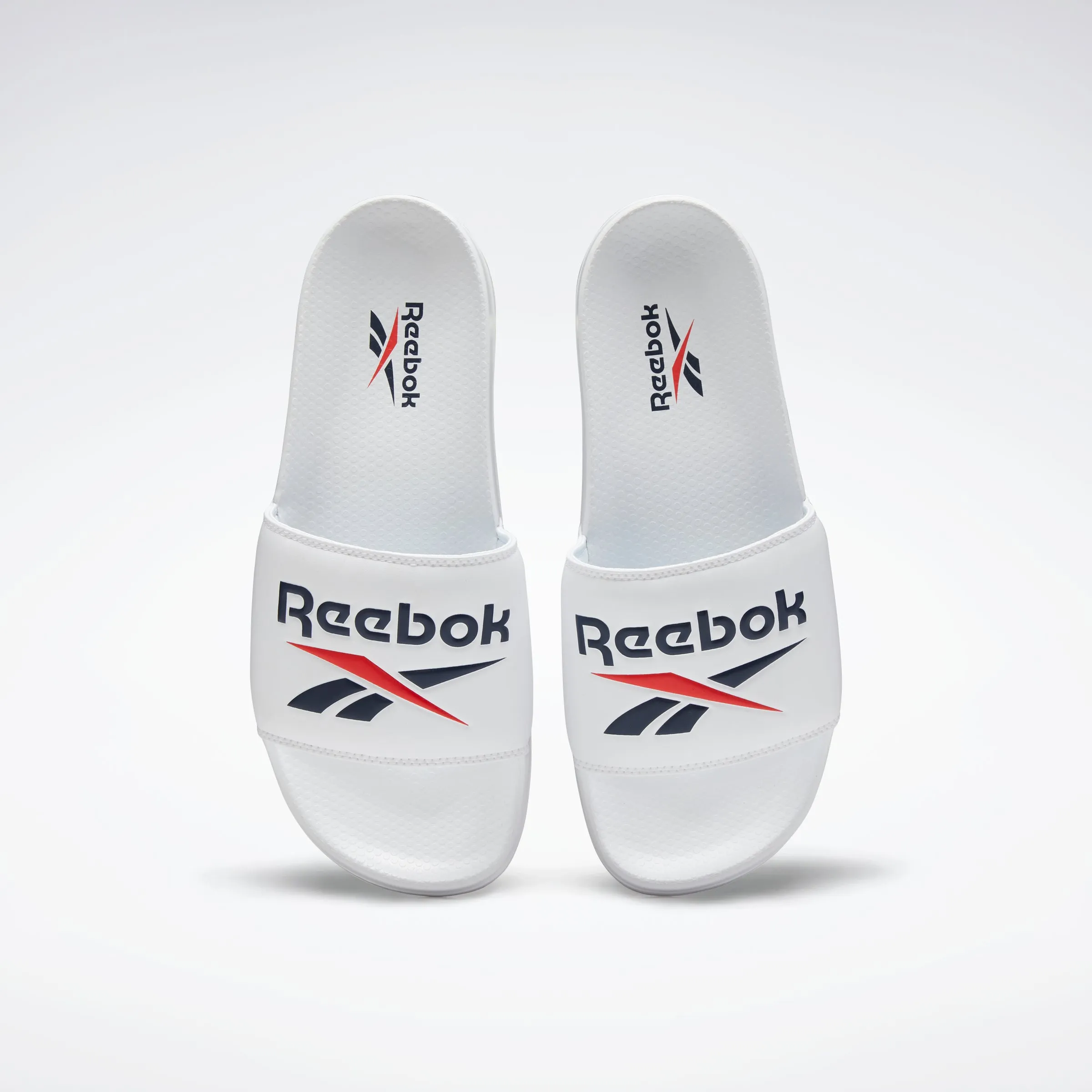 Reebok Footwear Men Reebok Classic Slides White/Conavy/Radred