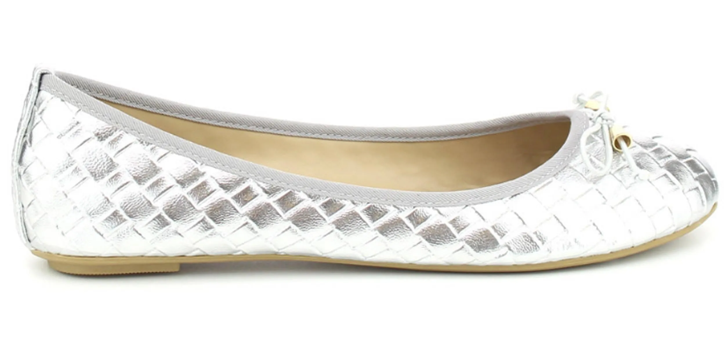 Refresh Footwear Women's Intrecciato Woven Ballet Flat