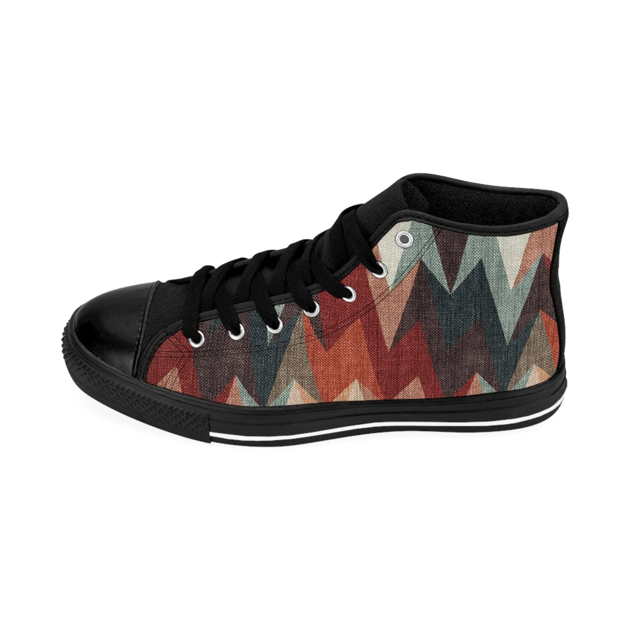 Rug Pattern Women's Classic Sneakers