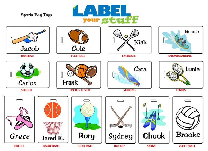 School Labels Combo Pack