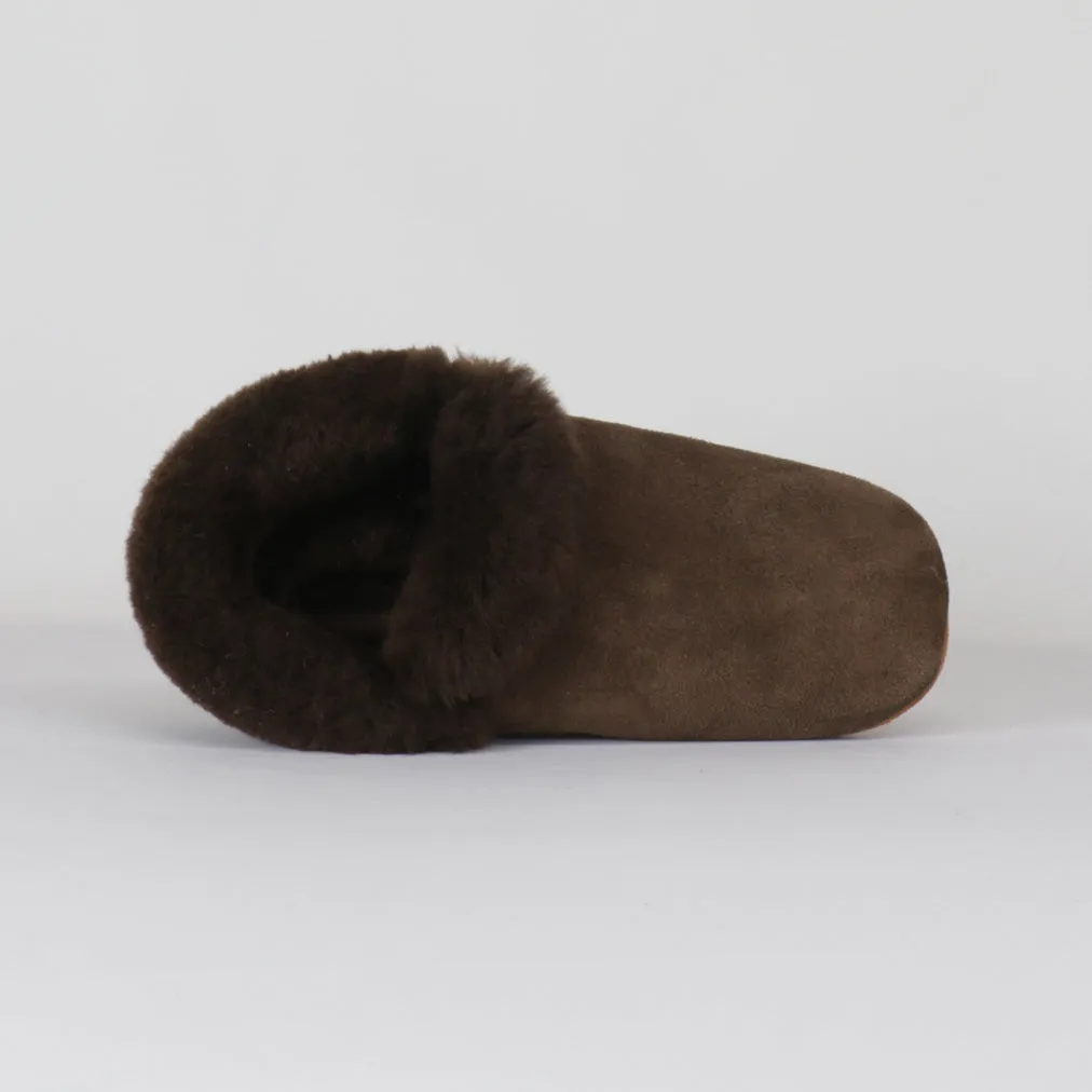 Sheepskin Pancake Slipper