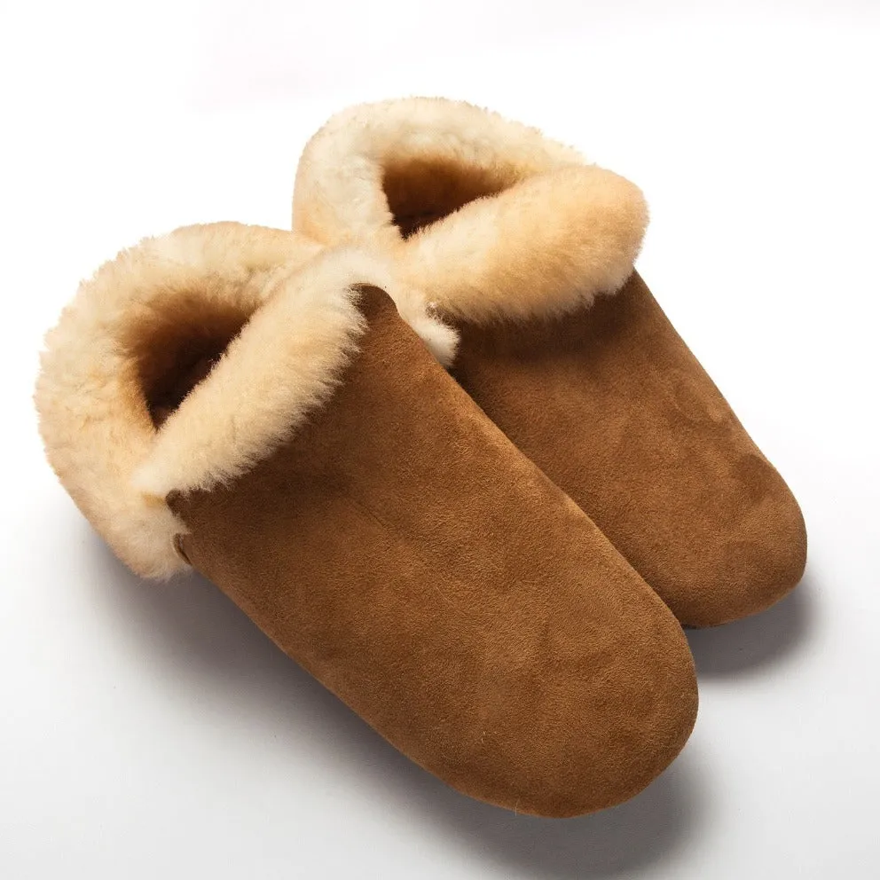 Sheepskin Pancake Slipper