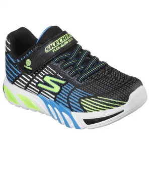 Skechers 400135L BBLM S Lights: Flex-Glow Elite Black Lime