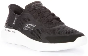 Skechers Bounders 2.0 Slip In Black White For Men