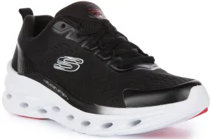 Skechers Glide Stepswift In Black White For Men