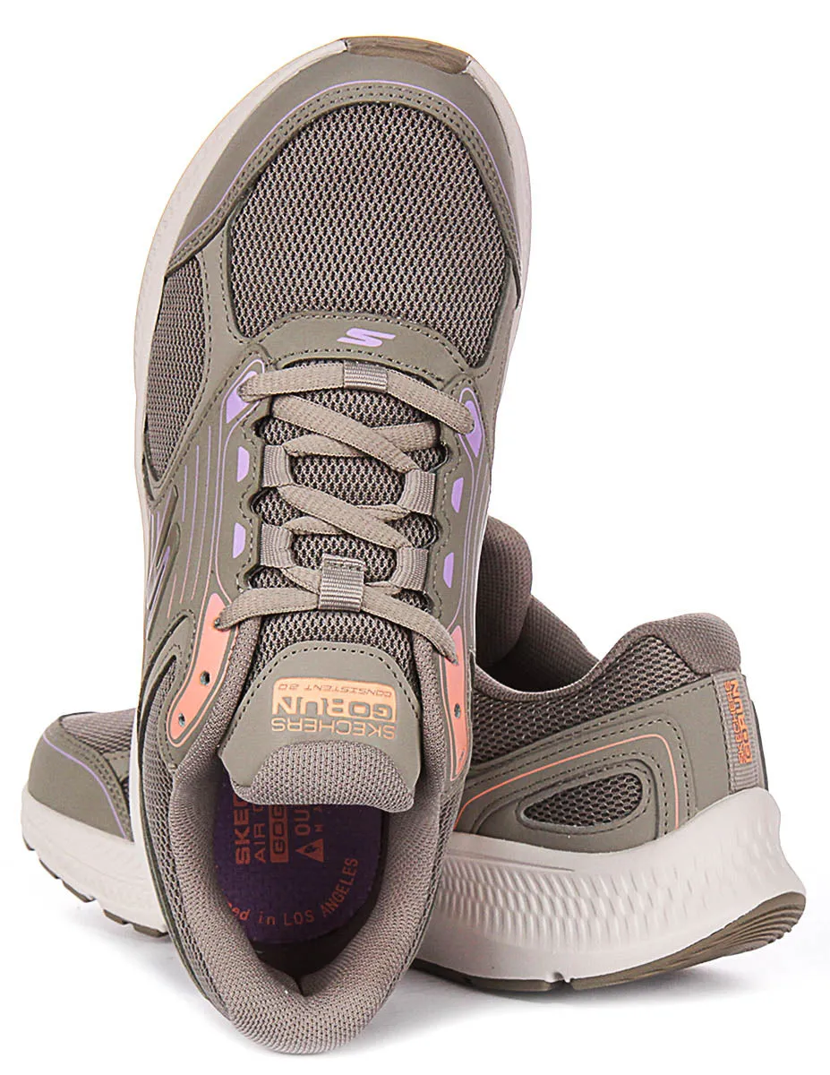 Skechers Go Run Consiste In Taupe For Women