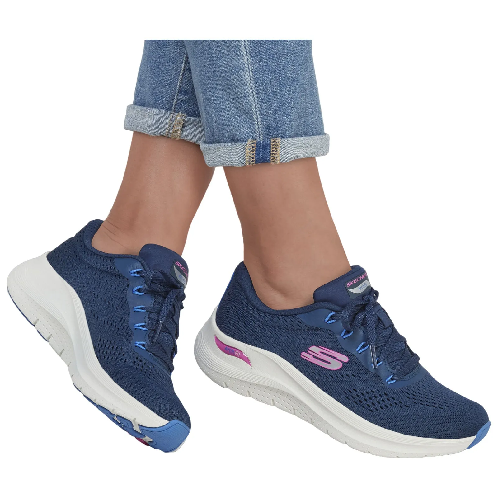 Skechers Ladies Arch Fit 2.0 Big League Trainers