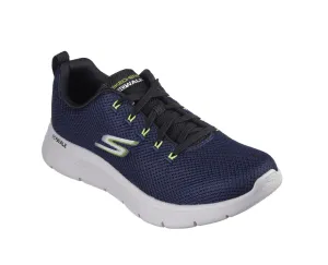 Skechers Mens Trainer Go Walk Flex Vespid Navy/Lime