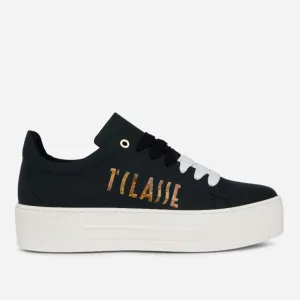 Sneakers Donna 1A Classe Alviero Martini linea Summer Vibes colore Nero con Maxi Logo Geo Classic P427