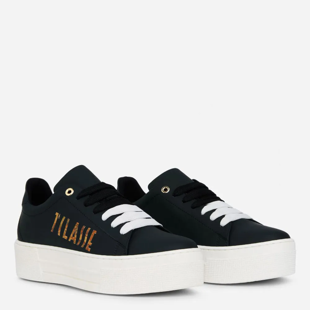 Sneakers Donna 1A Classe Alviero Martini linea Summer Vibes colore Nero con Maxi Logo Geo Classic P427