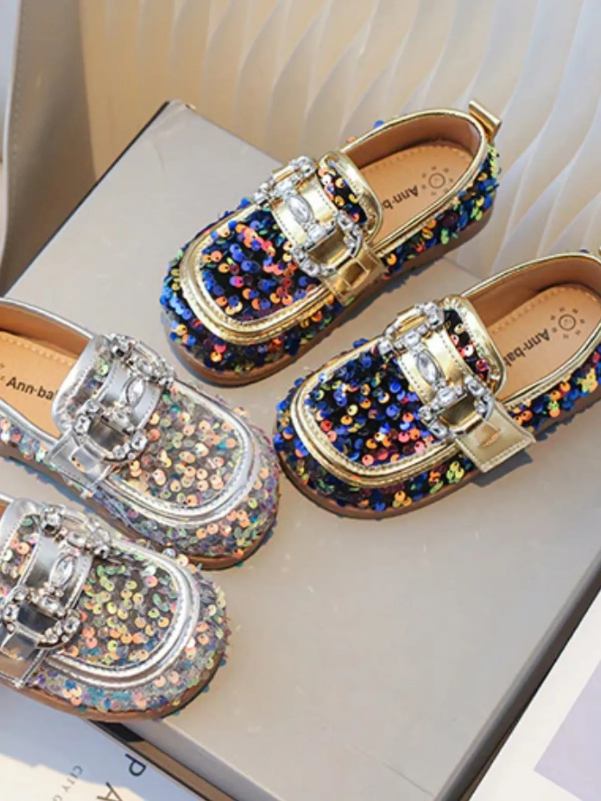 Spreading Sparkles Sequin Loafers By Liv and Mia