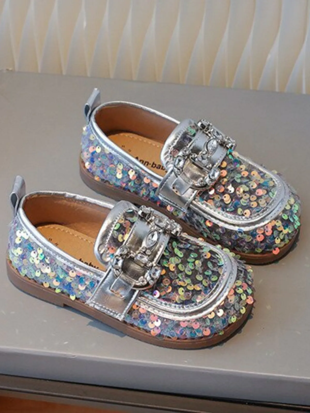 Spreading Sparkles Sequin Loafers By Liv and Mia