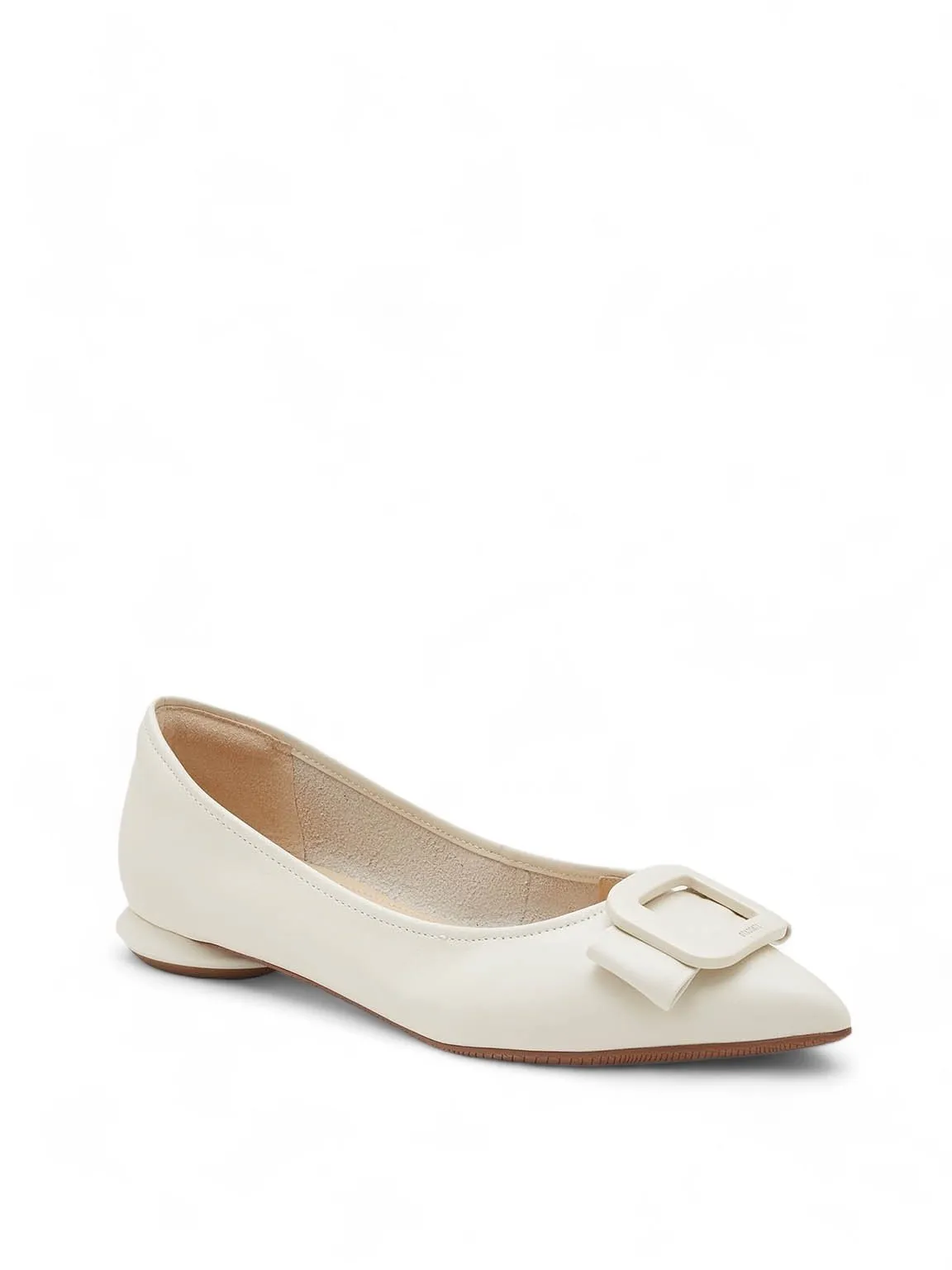 Square Buckle Softly Extend Flats