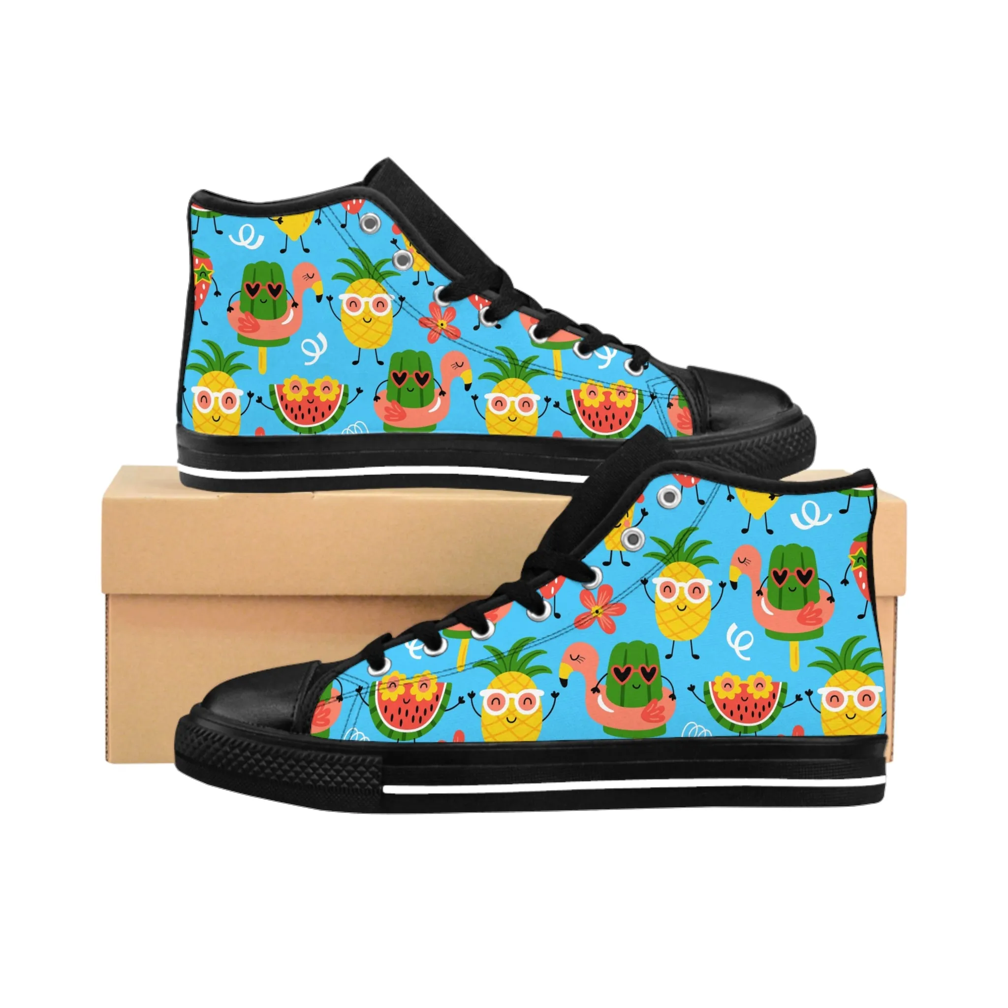 Summer Fruit Women's Classic Sneakers