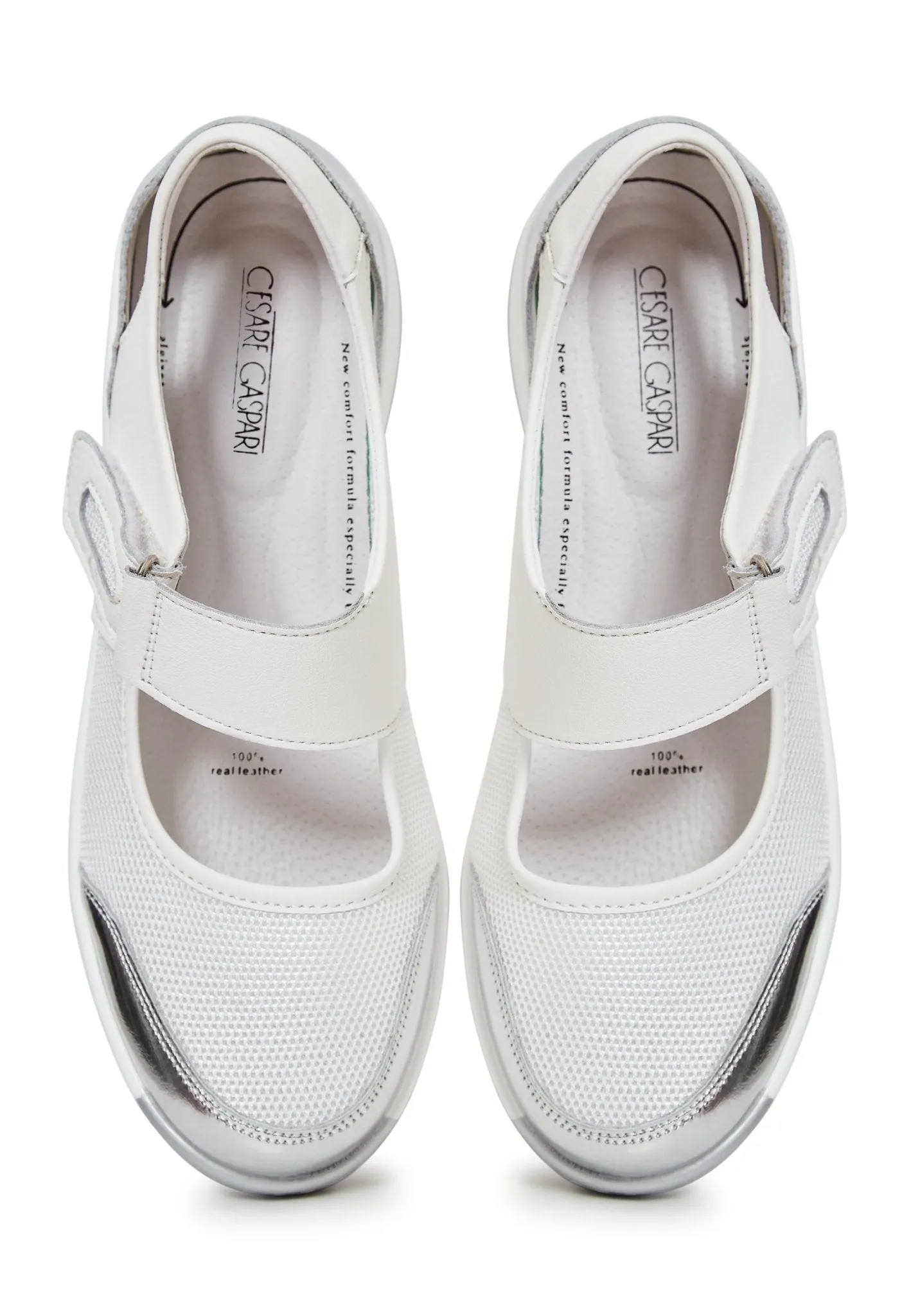 Summer Leather Sneakers - White