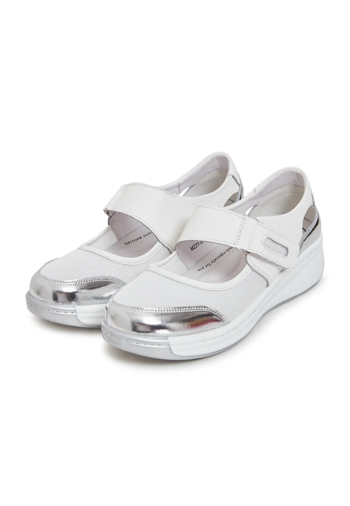 Summer Leather Sneakers - White