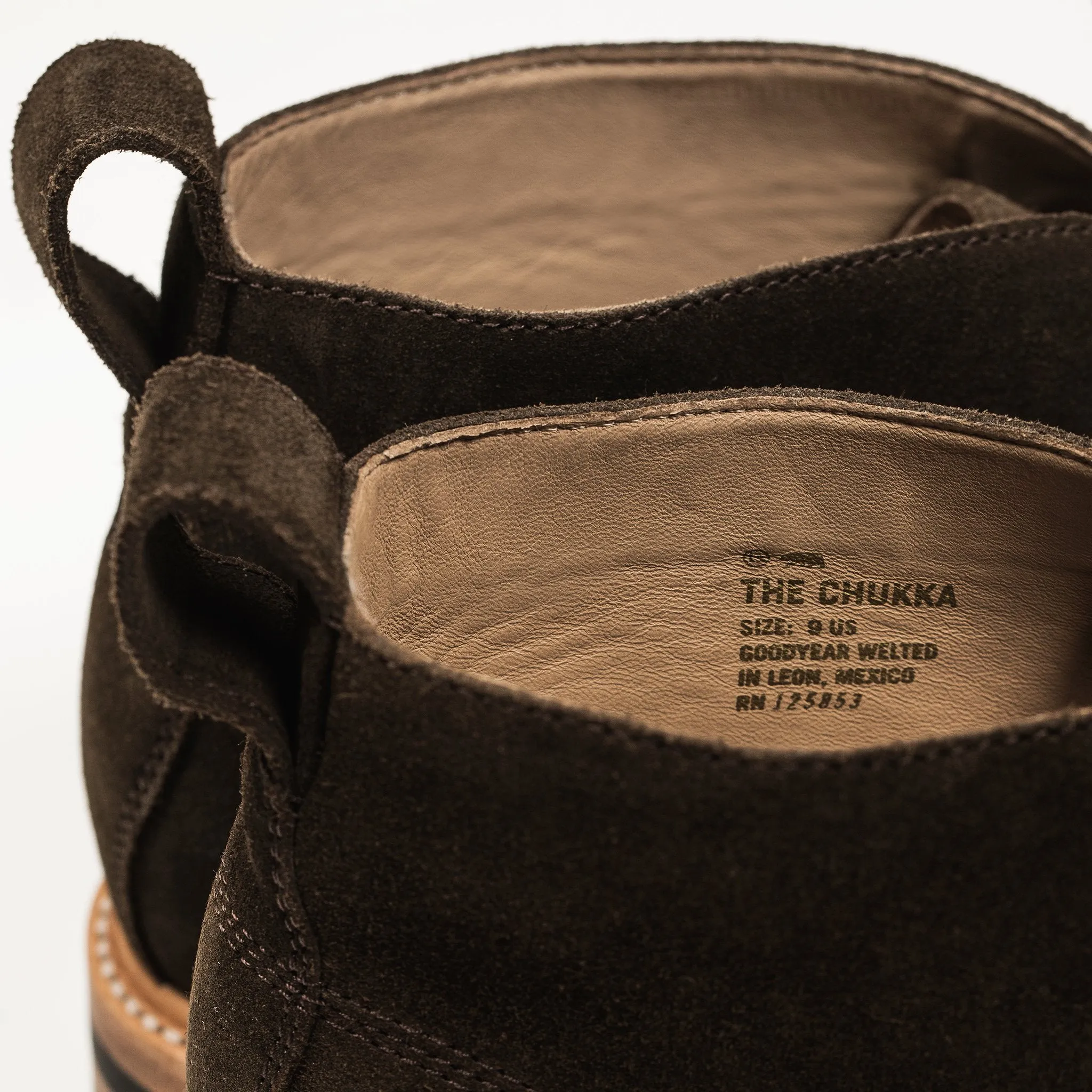 The Chukka in Weatherproof Loden Suede