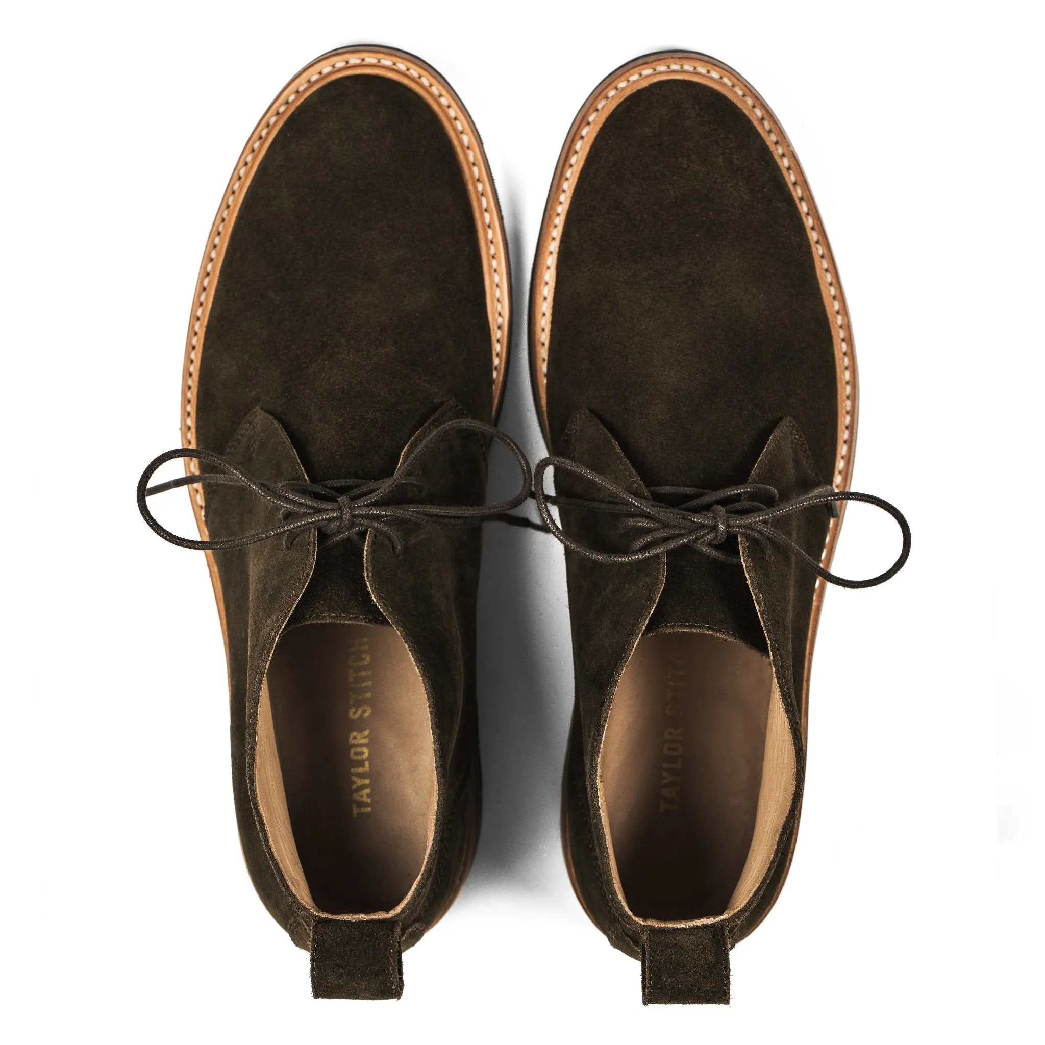 The Chukka in Weatherproof Loden Suede