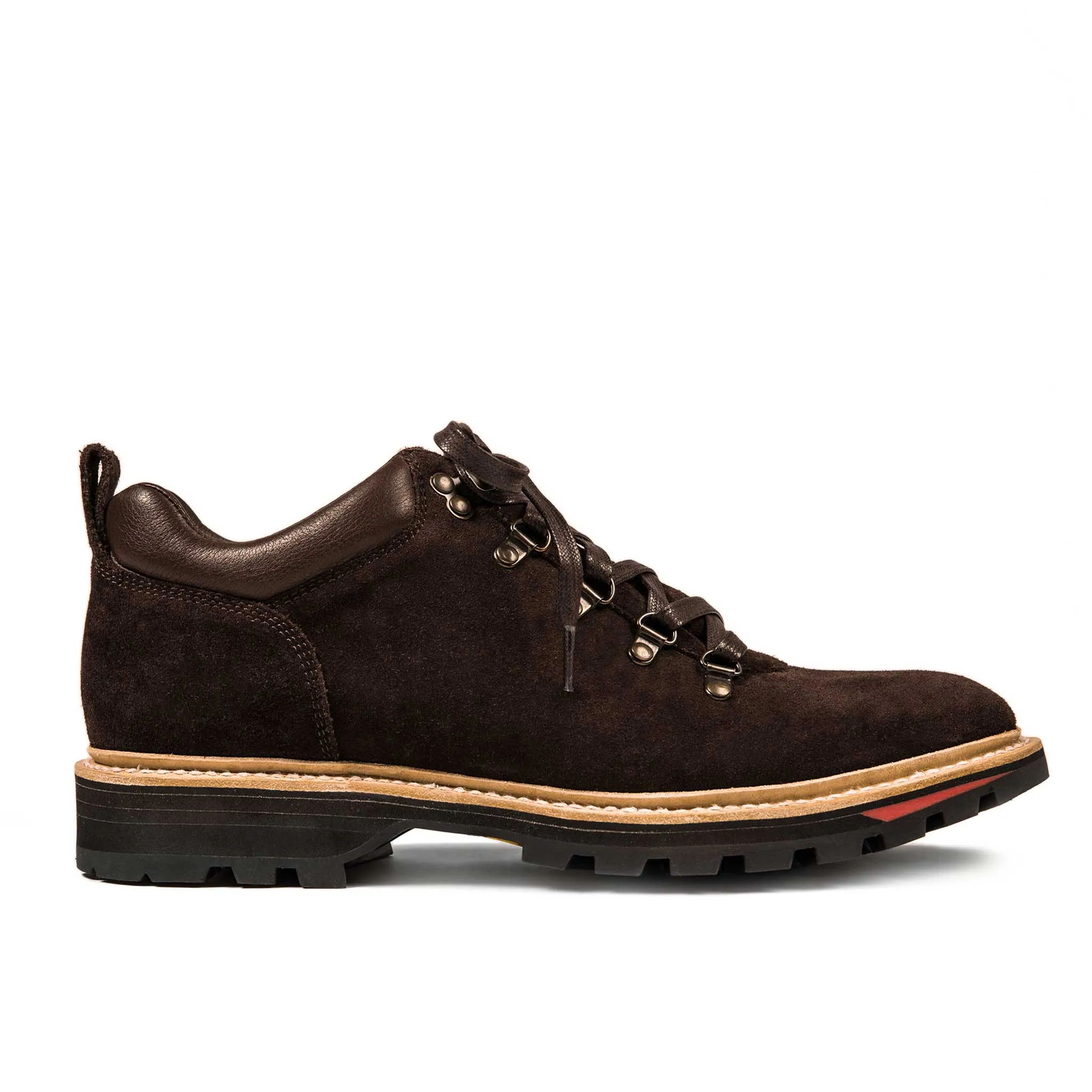 The Hiker in Chocolate Weatherproof Suede