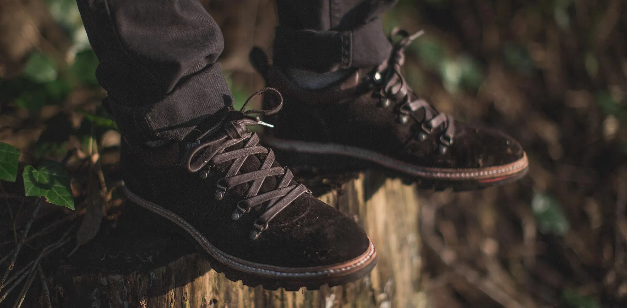 The Hiker in Chocolate Weatherproof Suede