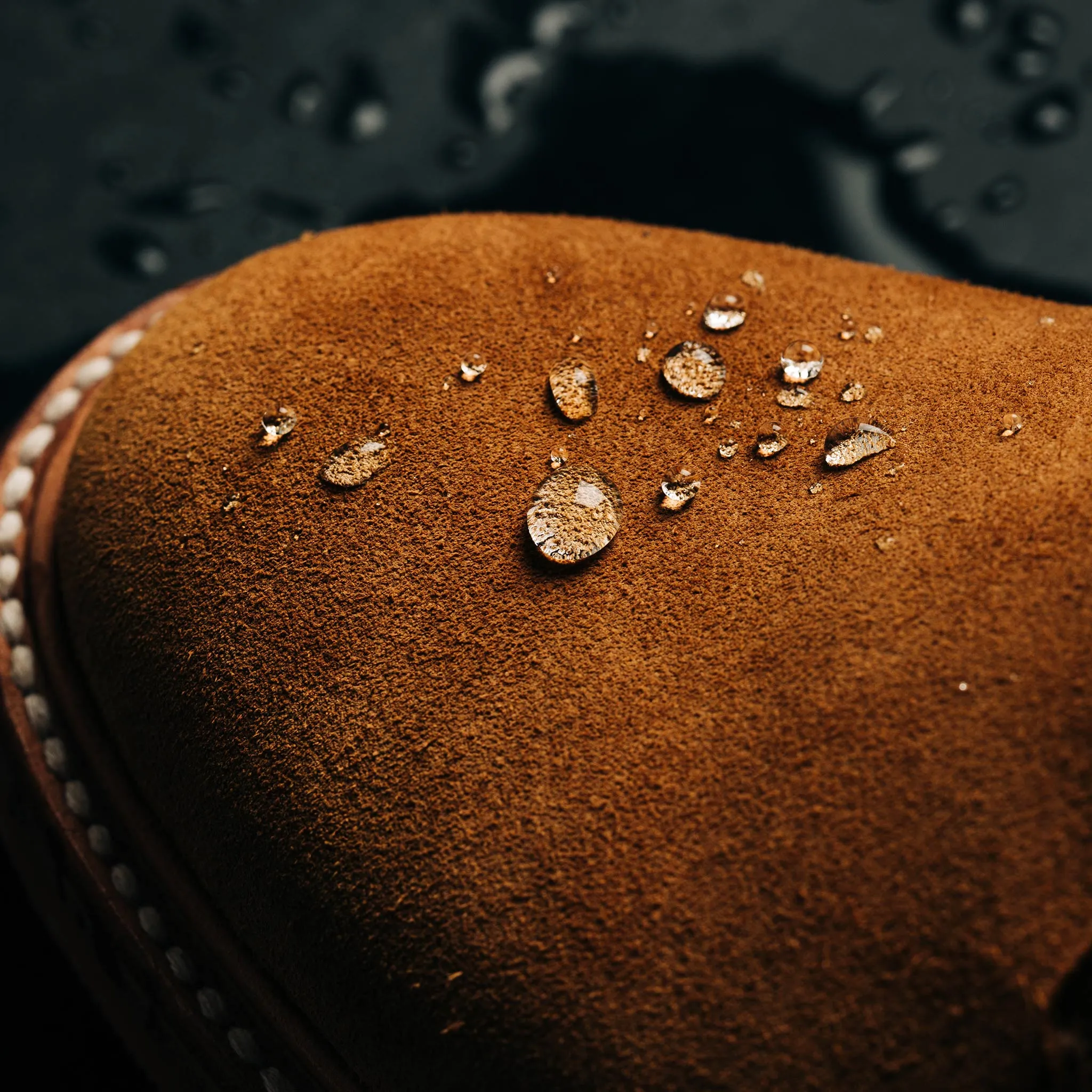 The Unlined Chukka in Butterscotch Weatherproof Suede