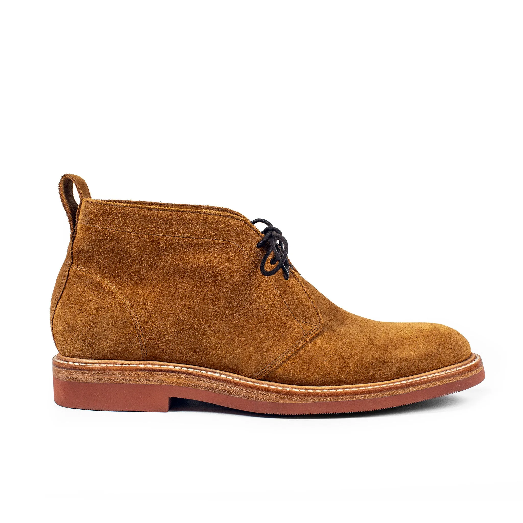 The Unlined Chukka in Butterscotch Weatherproof Suede