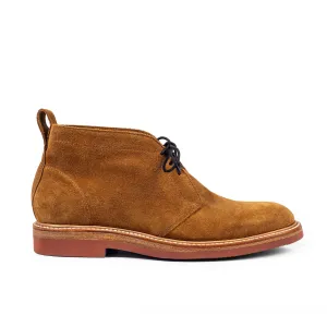 The Unlined Chukka in Butterscotch Weatherproof Suede