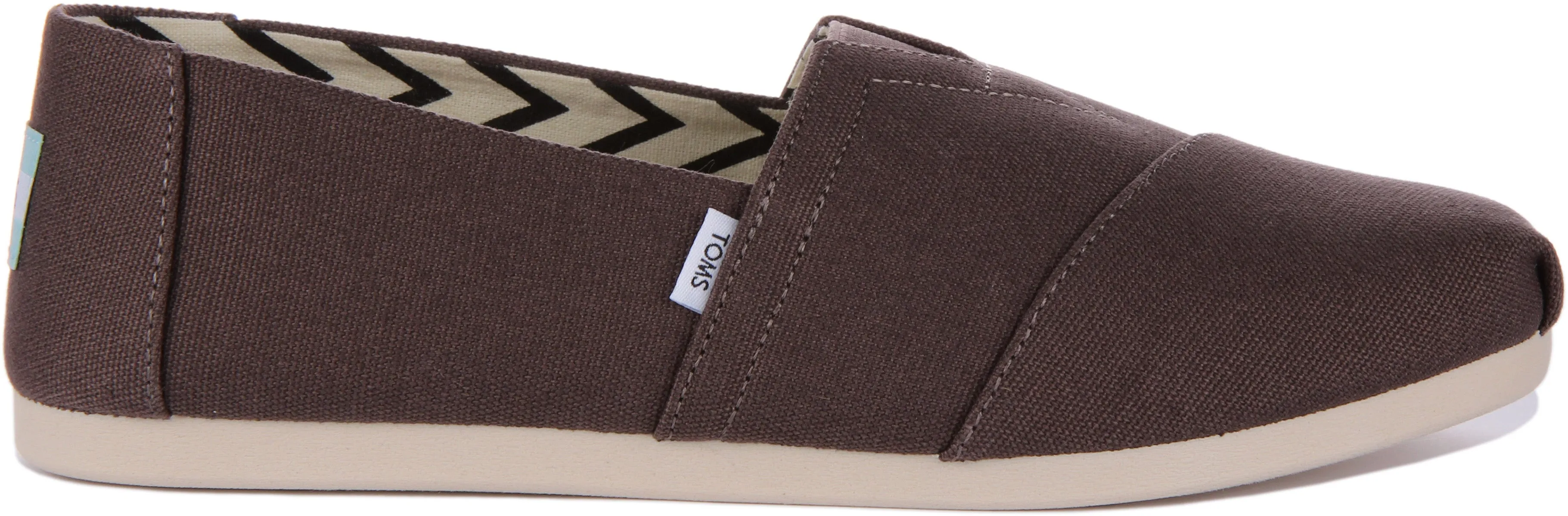 Toms Alpargata In Dark Grey For Men