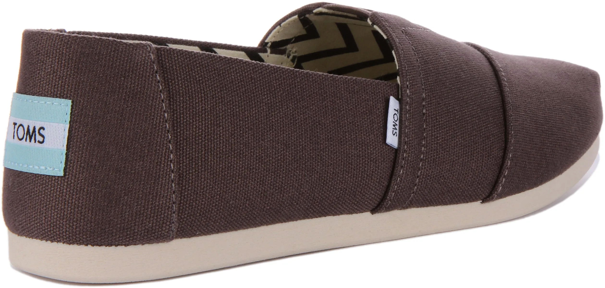 Toms Alpargata In Dark Grey For Men