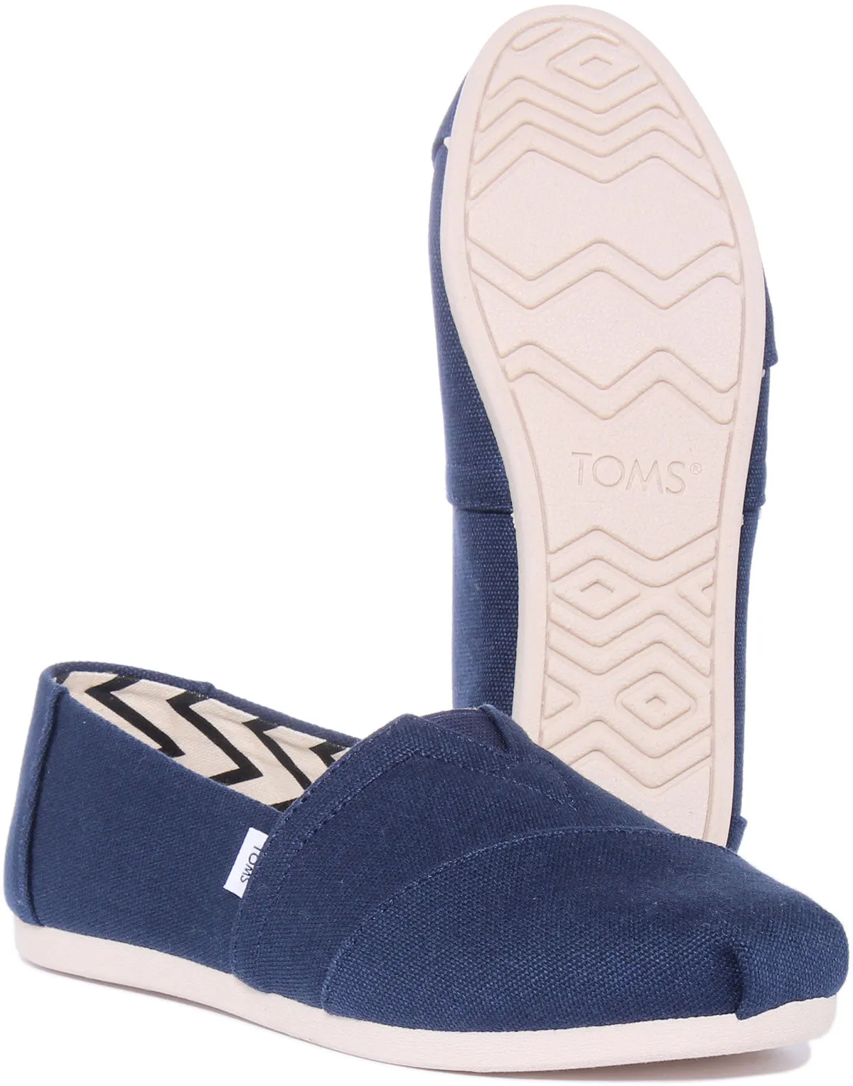 Toms Alpargata In Navy For Women