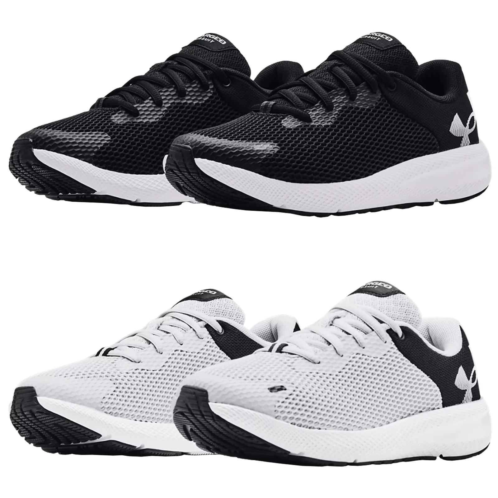 Under Armour Ladies Charged Pursuit 2 Big Logo Trainers