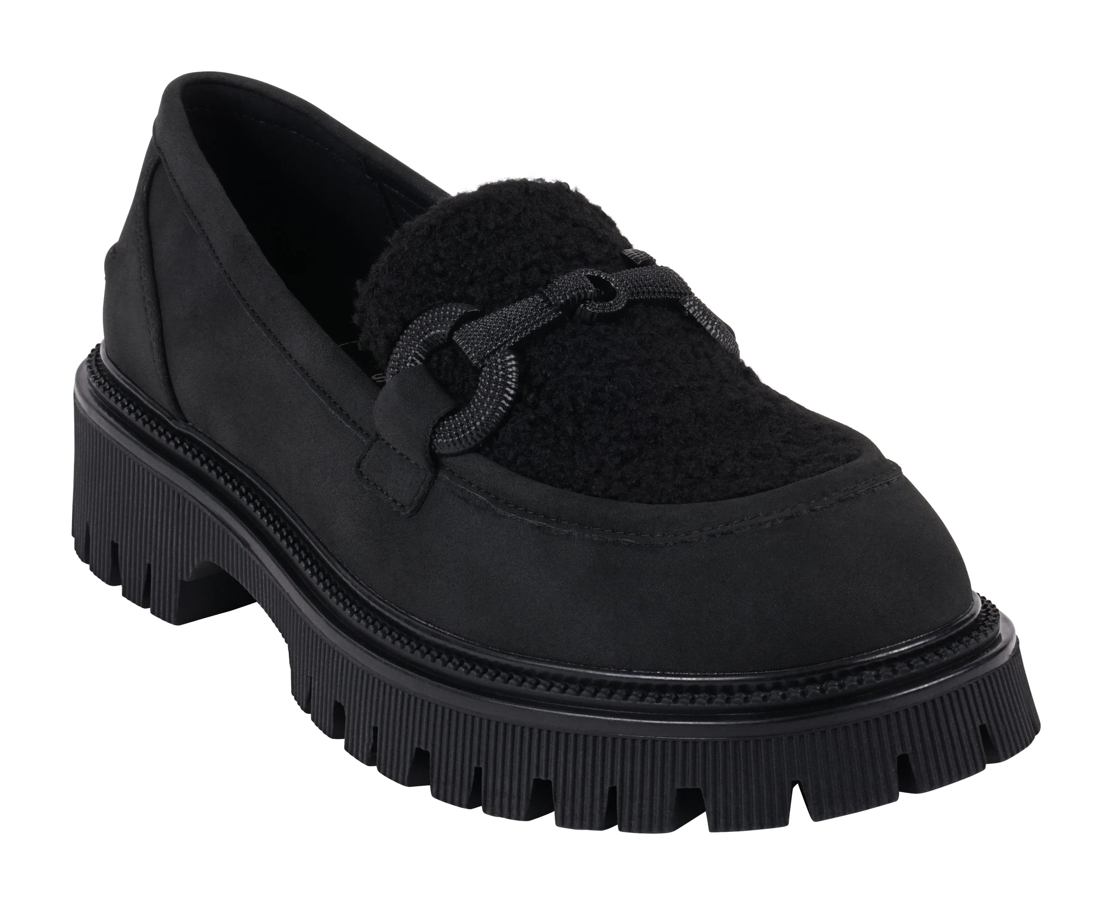 Vince Black Platform Loafers: Chic Slip-Ons for Fall