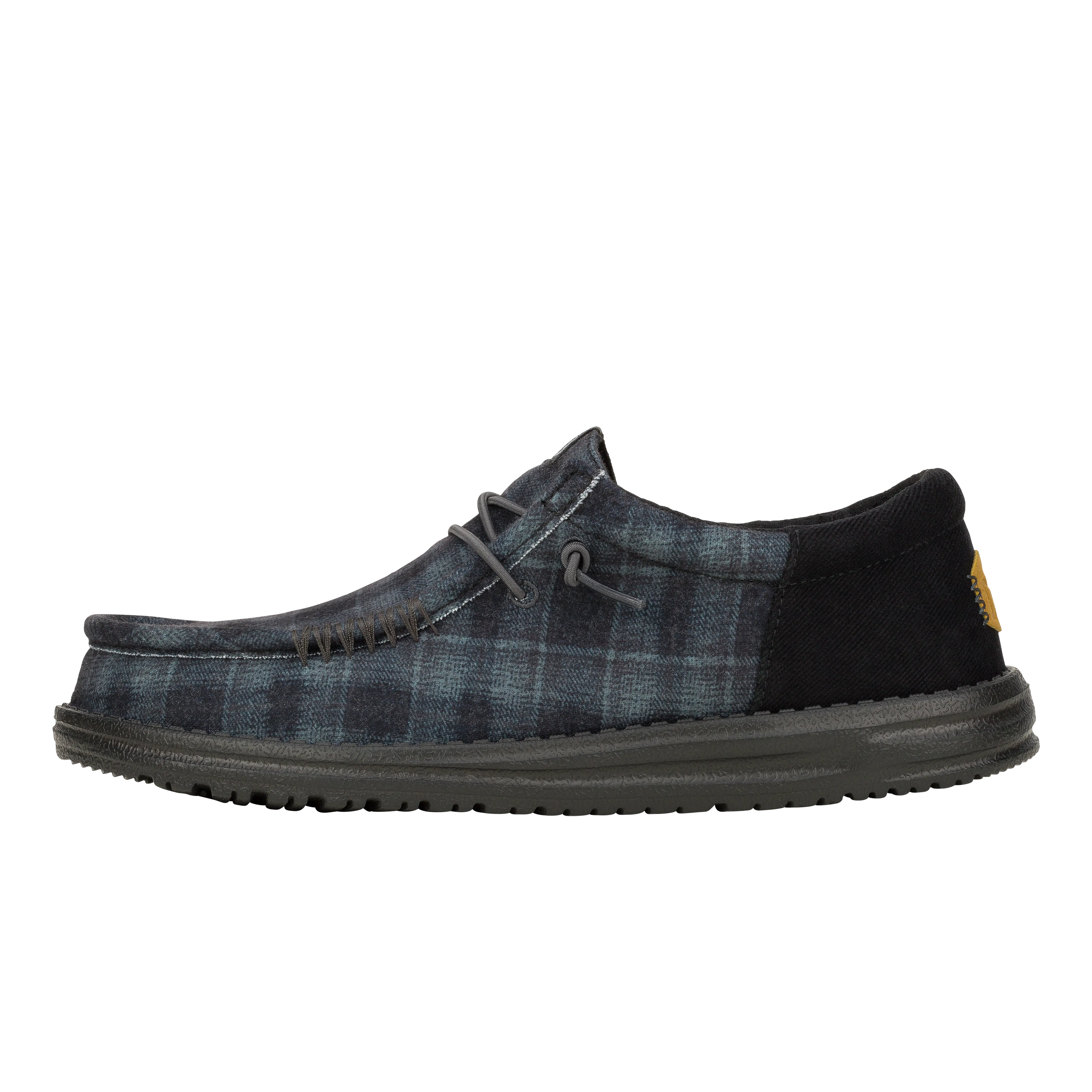 Wally Funk Waffle - Black Plaid