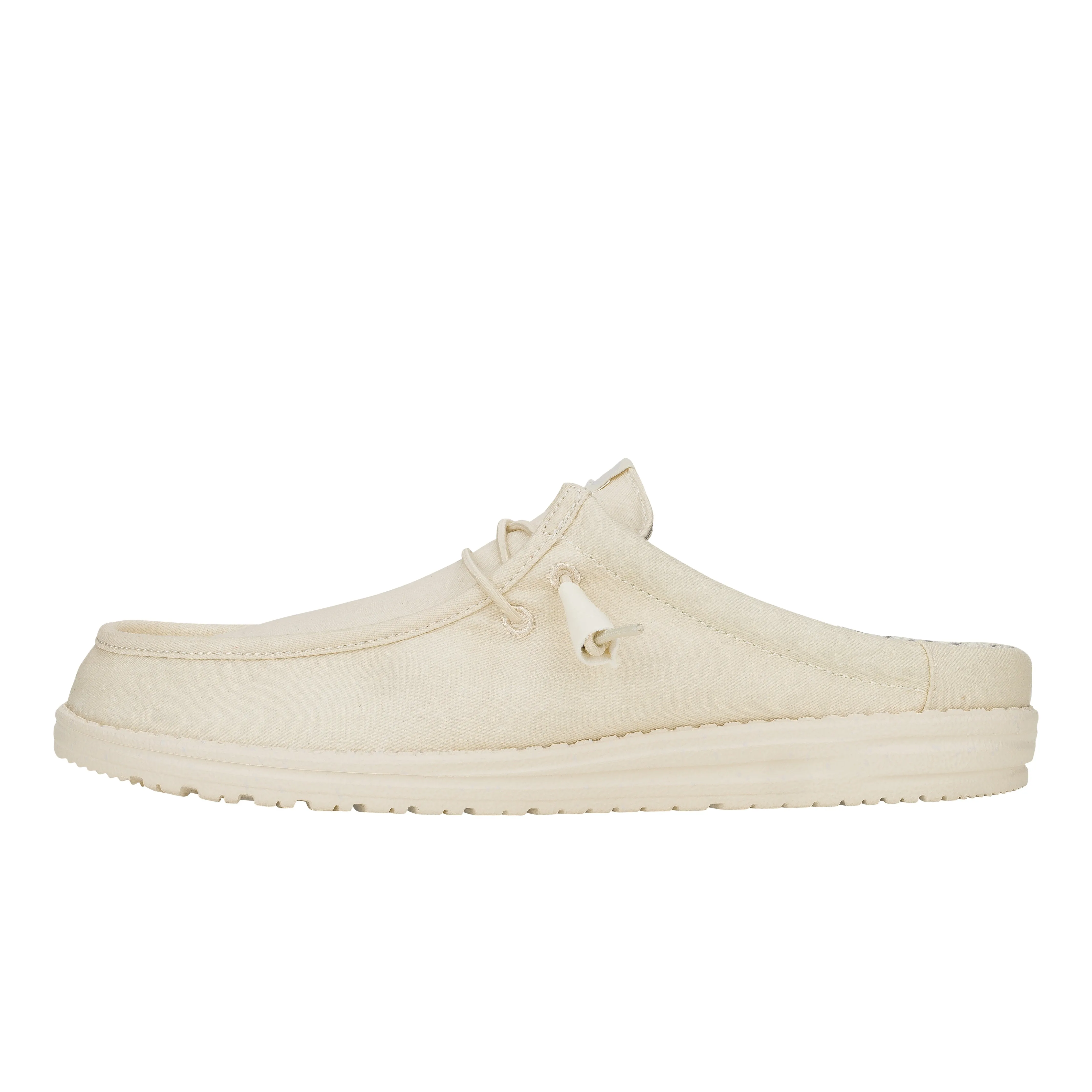 Wally Slip Stretch Canvas - Bone White