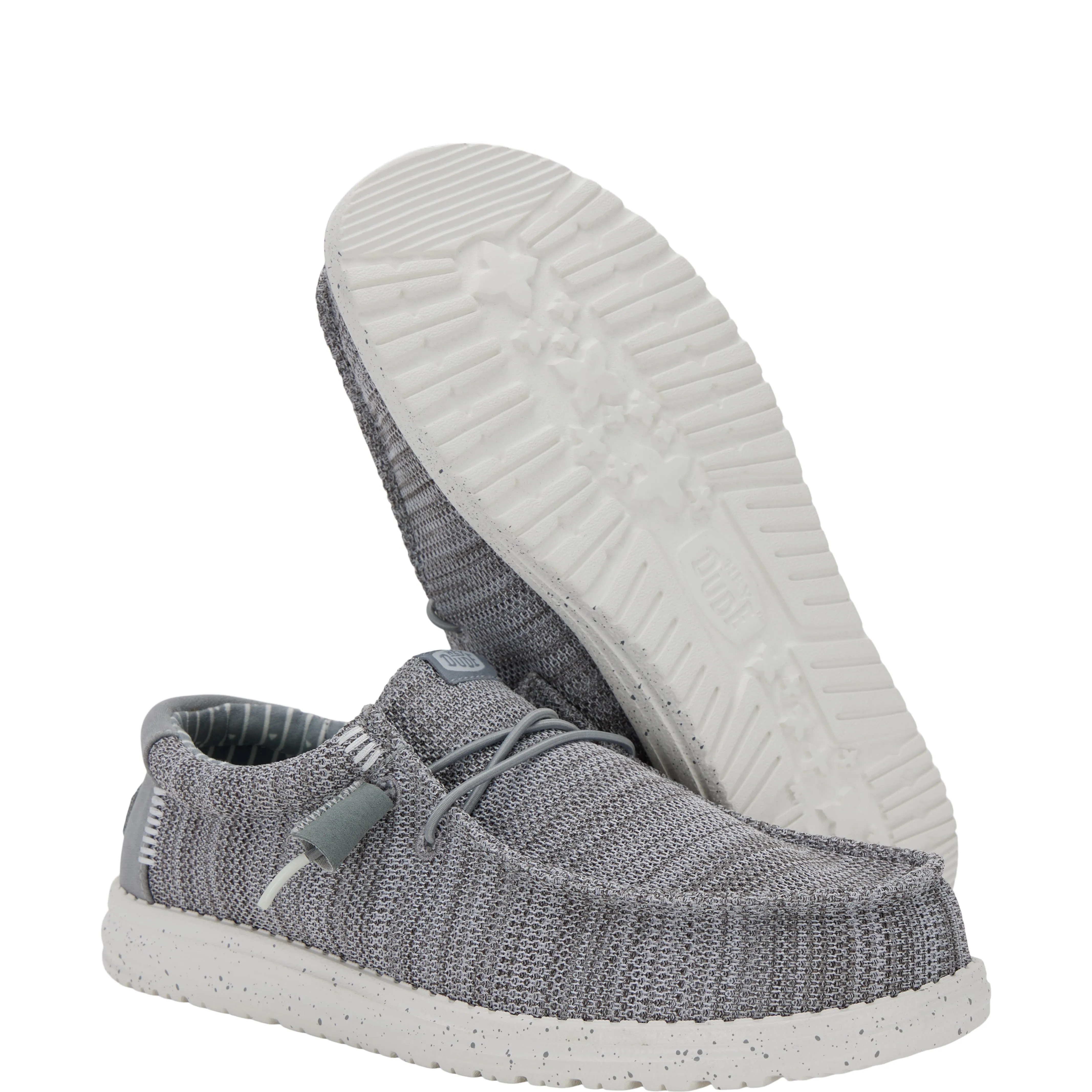 Wally Stretch Sox Wide - Grey