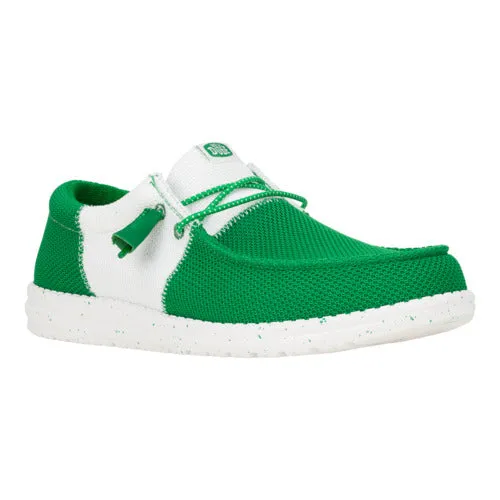 Wally Tri Varsity Mesh - Green/White