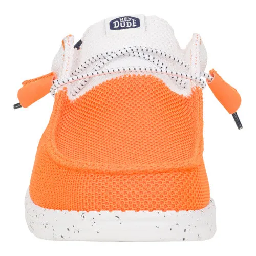 Wally Tri Varsity Mesh - Orange/White