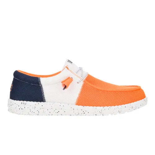 Wally Tri Varsity Mesh - Orange/White