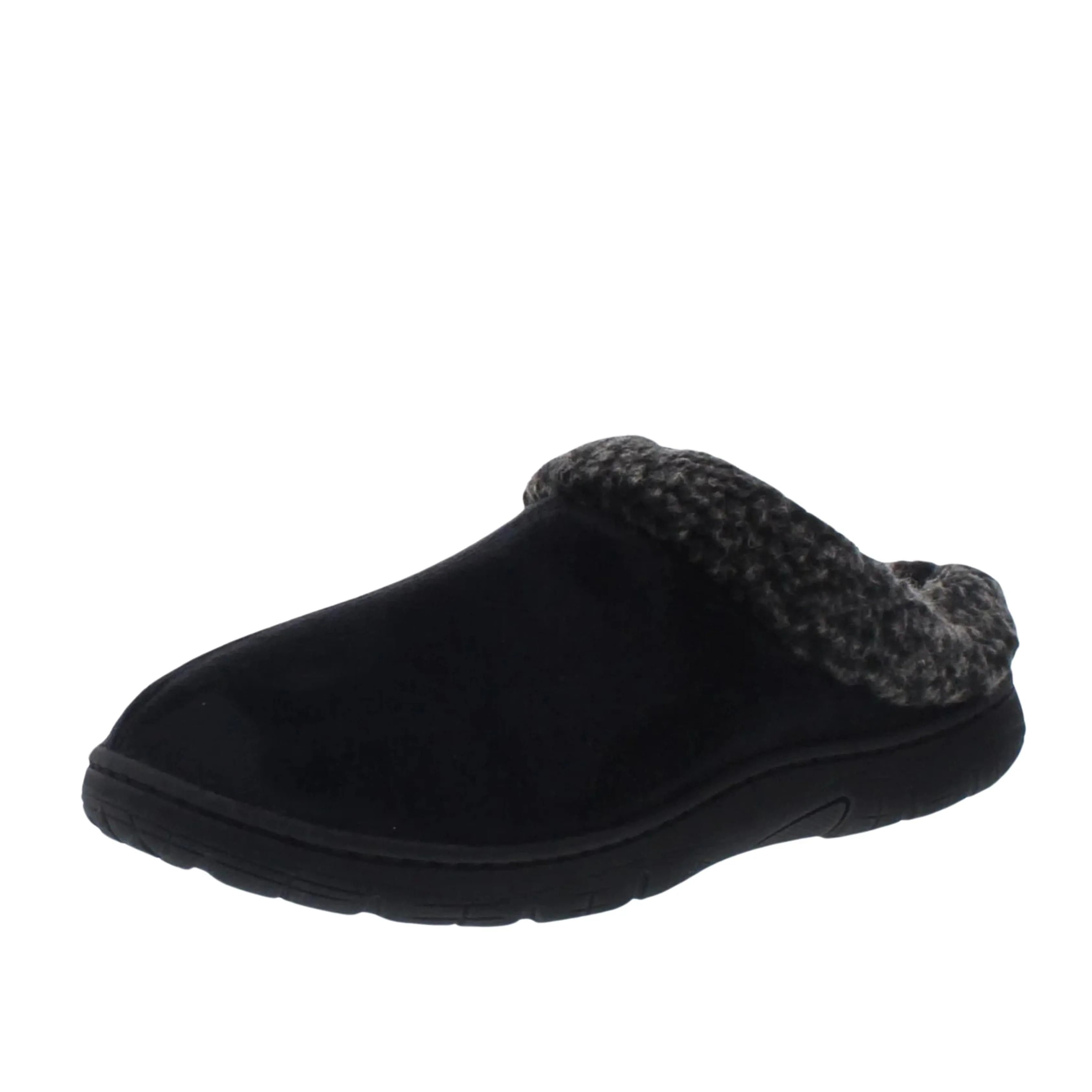 WEATHERPROOF - Faux Suede Slip on Clog Slippers