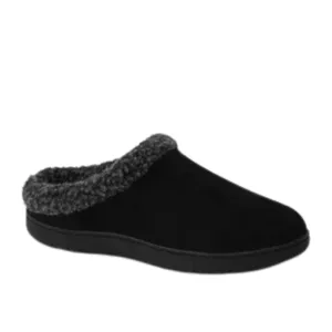 WEATHERPROOF - Faux Suede Slip on Clog Slippers