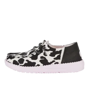 Wendy Funk Youth Cow - Black/Pink