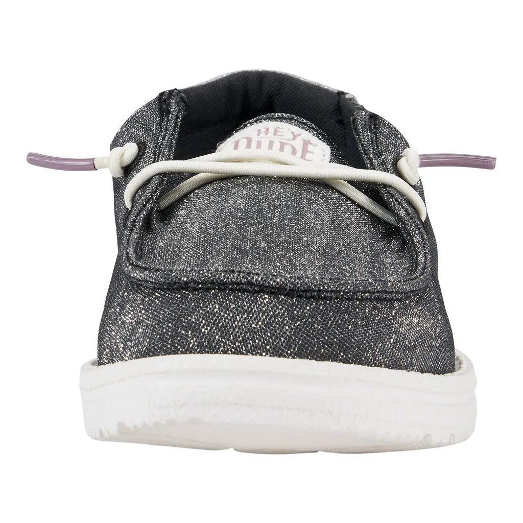 Wendy Youth Metallic Sparkle - Charcoal