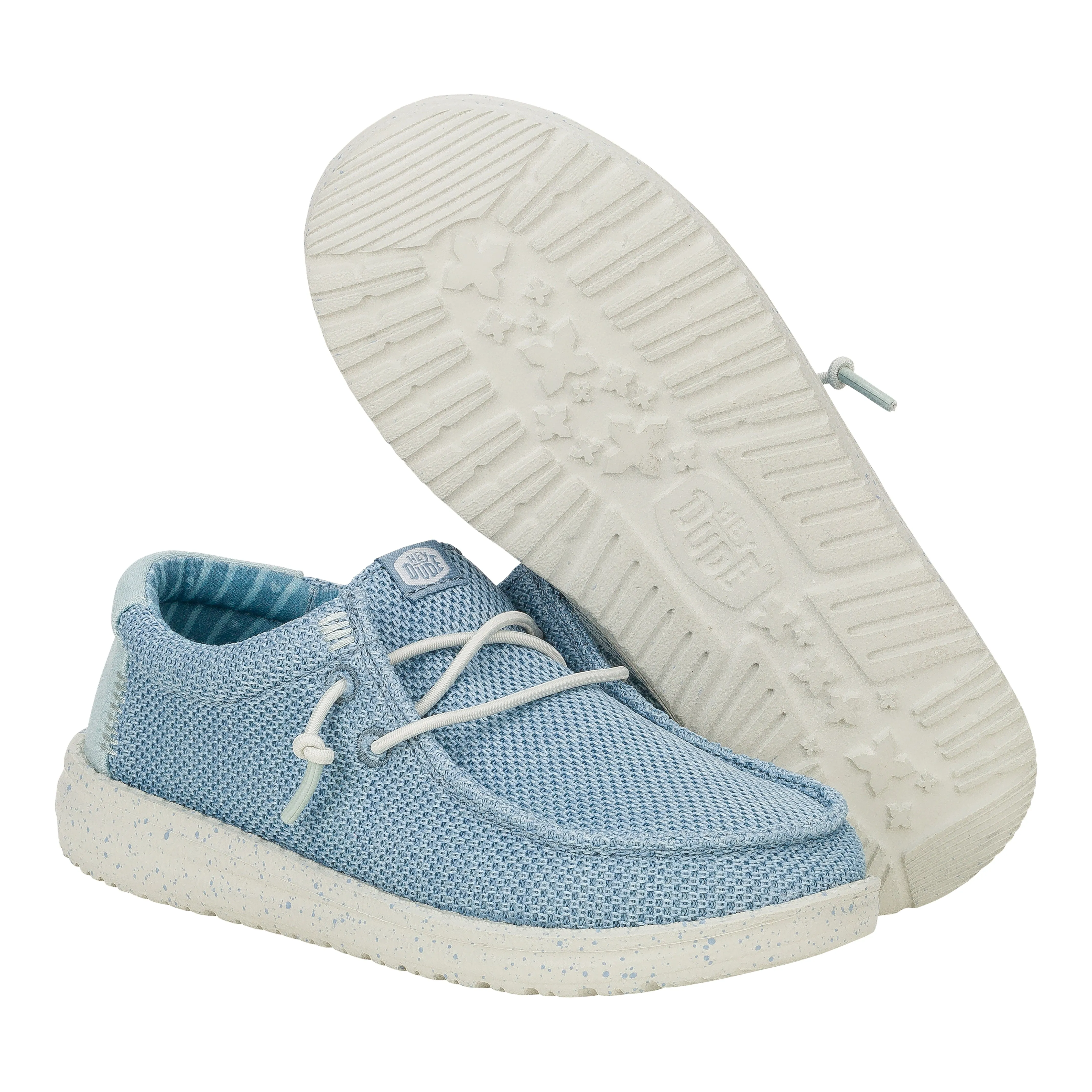 Wendy Youth Stretch Sox  - Cloud Blue/Dawn Blue