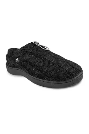 Women's Ava Cable Knit Drawstring Slippers