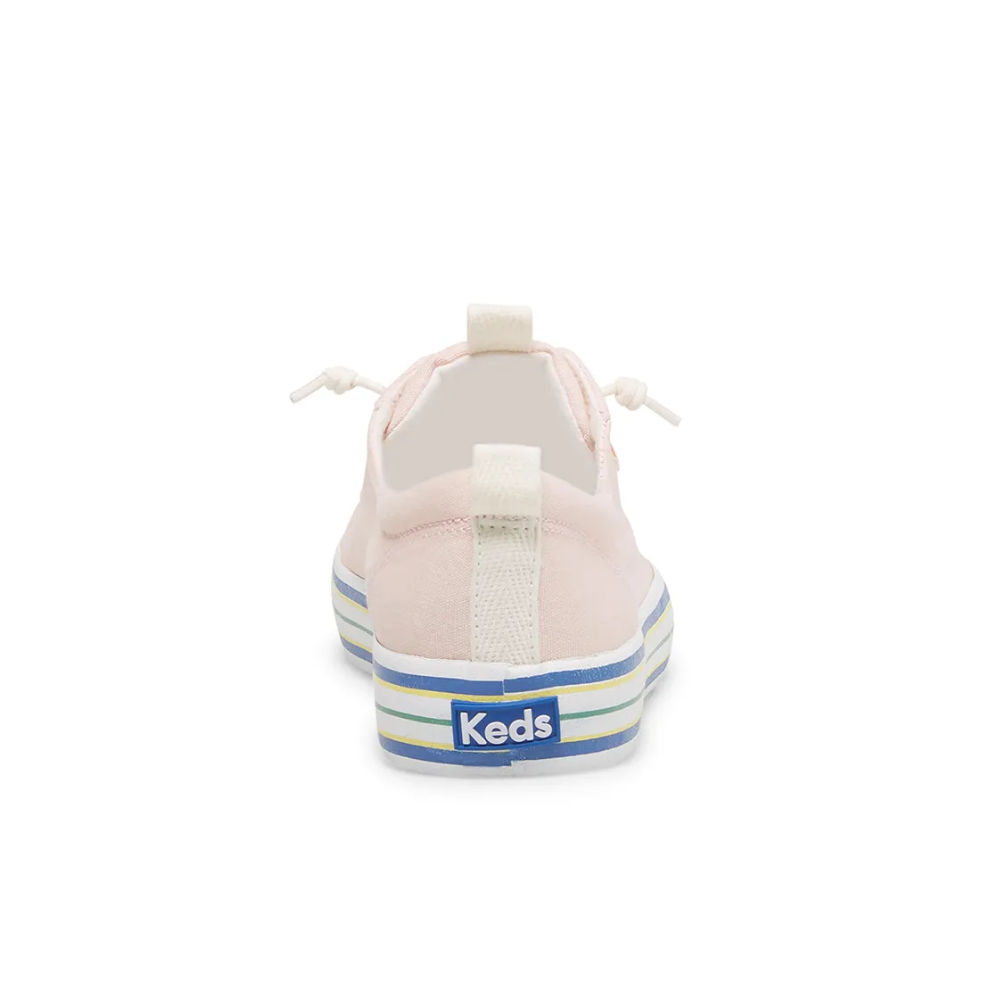 Women's Kickback Stripe Foxing Canvas Pink (WF66327)