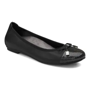 Womens Vionic Minna Ballet Flat Black