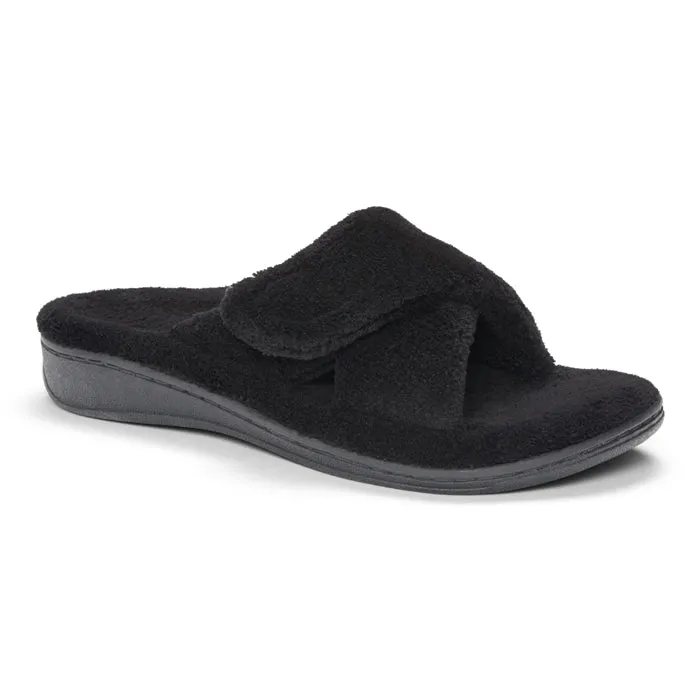 Womens Vionic Relax Slipper Black