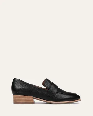 XENOS LOAFERS BLACK LEATHER